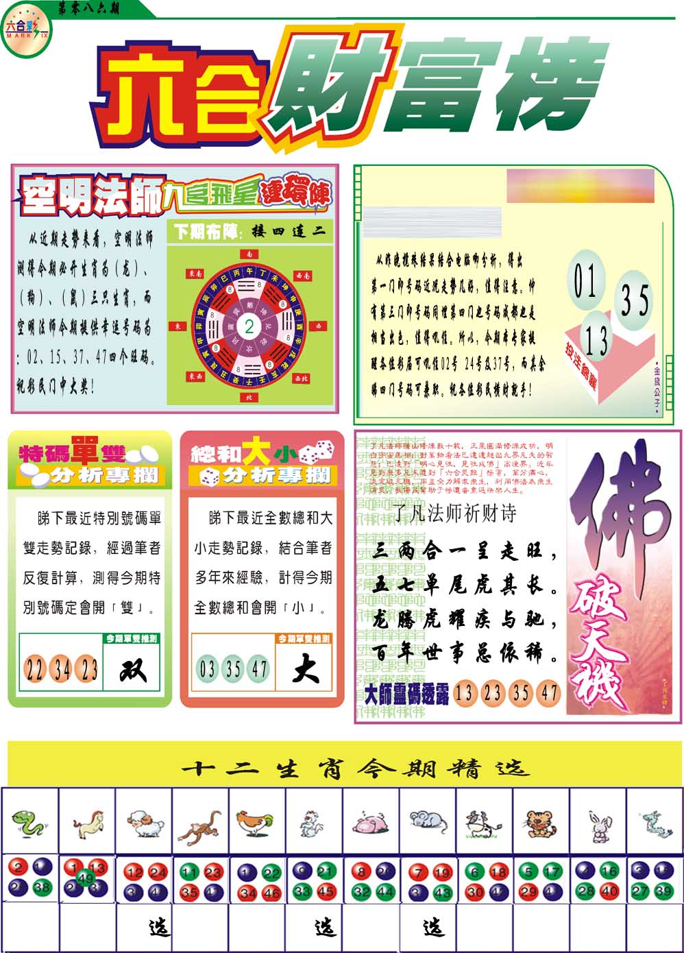 086期财富榜[图]